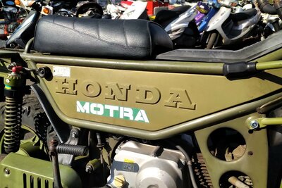 Honda Motra, green, 25203km