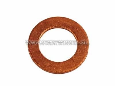 Ring 12mm, copper oil drain plug