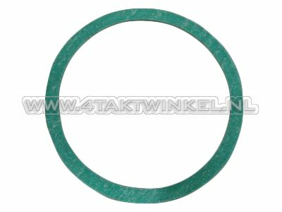 Gasket, cylinder head cover, left, round, small