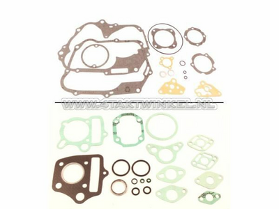 Gasket set AB, complete, 50cc, A-quality, fits SS50, C50, Dax