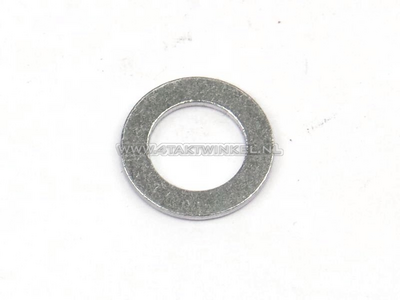 Gasket, aluminum ring, 8mm, for camshaft chain guide pin