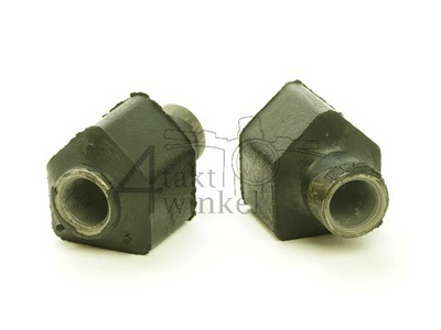 Shock absorber, suspension arm, bump stop, pair, fits C50
