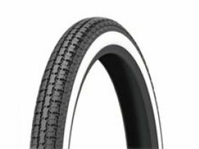 Tire 17 inch, Kenda K265, White-Wall 2.75