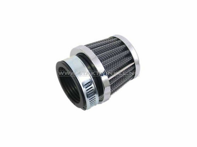 Power filter 39mm, straight, black