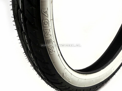Tire 17 inch, Kenda K418, 2.75, whitewall