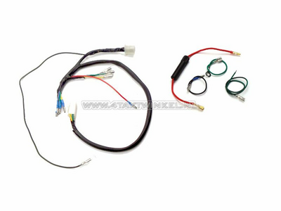 Wire harness, adapter 6v to CDI, universal, fits SS50, CD50