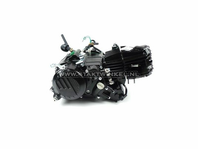 Engine, 190cc, manual clutch, Zongshen, 5-speed, with starter, black