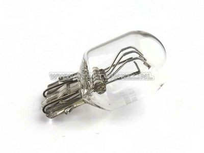Rear bulb duplo T20 wedge, 12 volt, 18-5 watt, plug-in, Stanley