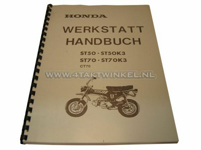 Workshop manual, Honda Dax OT 6 volts