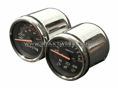 Speedometer set Skyteam up to 110 km/h & tachometer