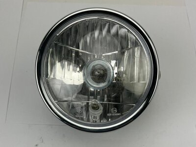 Headlight complete, universal, 15cm, 2nd chance product