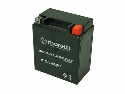 Battery 12 volt 7 ampere AGM, MTX7E-BS, useable for Mash Fifty