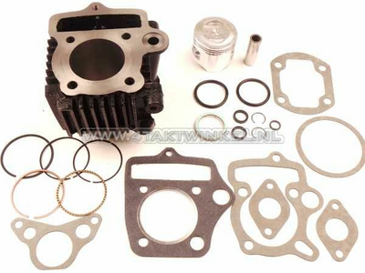 Cylinder kit, with piston & gasket 70cc, NT50 head 72cc op. steel