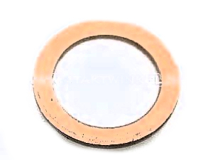 Gasket, ring 14mm, e.g. distribution tensioner plug, copper