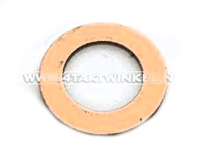 Gasket, ring oil drain plug 12mm copper