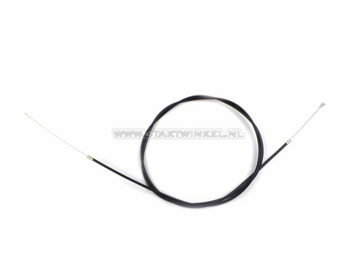 Clutch cable, universal, inner cable & outer cable, black