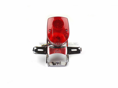 Taillight Dax + support red