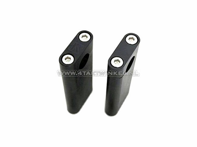 Handlebar clamps / risers, universal, Kepspeed, 75mm Allen black