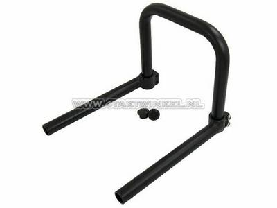 Handlebar universal, aluminum, adjustable, black, kepspeed