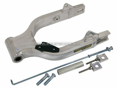 Swingarm Dax aluminum, Kepspeed, type 1, length: + 10cm