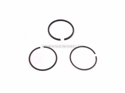 Piston rings CB50, Novio, Amigo, PC50, 50cc 42.50mm 2nd oversize, original Honda