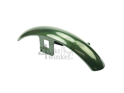 Mudguard front AGM Caferacer, Hanway RAW50, green