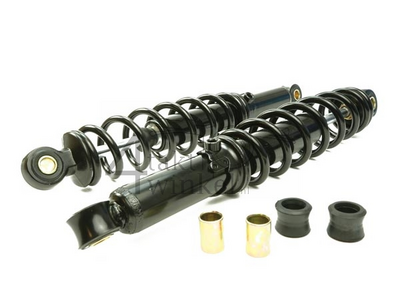 Shock absorber set 330mm coarse spiral, fully black