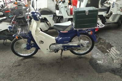 EXPECTED: Honda C50 Press Cub Japanese, Blue, 20021 km