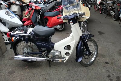 EXPECTED: Honda C50 NT Japanese, Purple, 5191 km