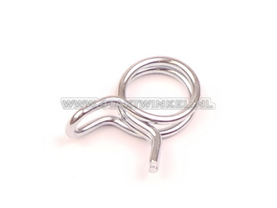 Fuel hose clamp 5 - 8mm, per piece