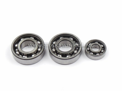 Bearing set, engine, fits SS50, C50, Dax