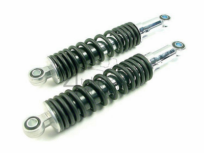 Shock absorber set 310mm, black spring