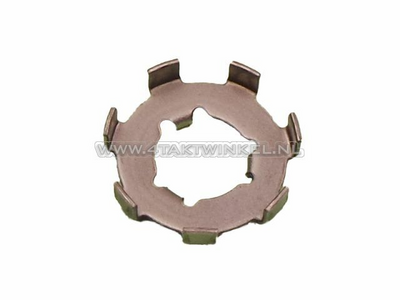 Clutch nut, locking plate large, original Honda