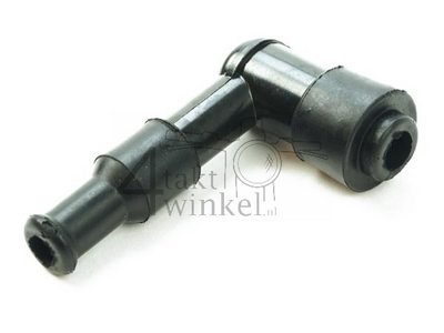 Spark plug cap universal black