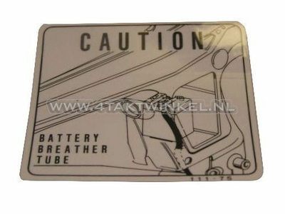 Sticker battery, fits SS50