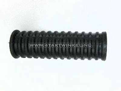 Footpeg rubber, for fixed rear scooters, round, original Honda