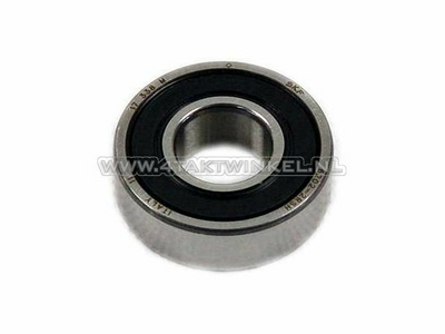 Bearing 6202, double sealed front wheel C310, rear wheel Madass, RAW50, Presscub