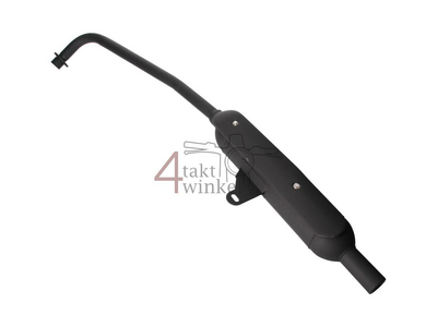 Exhaust standard, Hanway RAW50 euro 2, black