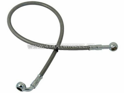 Brake line, 55cm rear brake, steel