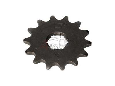 Front sprocket, 415 chain, 20mm shaft, 14, Novio, Amigo, PC50