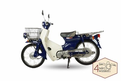 SOLD! Honda C50 Press Cub Japanese, Blue, 17308 km