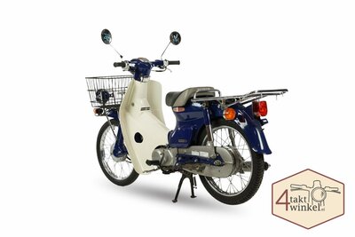 SOLD! Honda C50 Press Cub Japanese, Blue, 17308 km