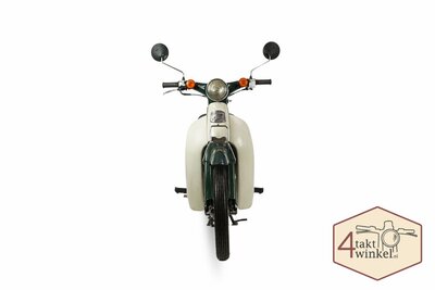 Honda C50 Little Cub, Japanese, Green, 3342 km