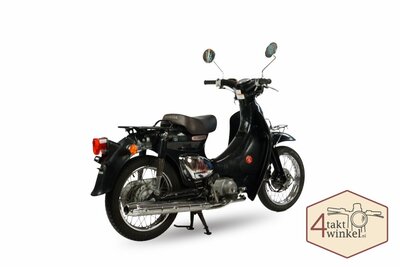 Honda C50 Little Cub, Japanese, Black, 5884 km