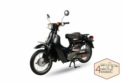 Honda C50 Little Cub, Japanese, Black, 5884 km