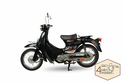 Honda C50 Little Cub, Japanese, Black, 5884 km