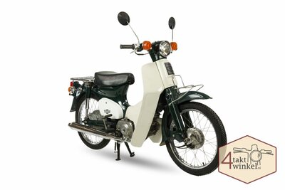 Honda C50 NT, Japanese, Green, 4945 km