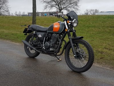 Mash Scrambler 400cc, 4500km, Year 2016