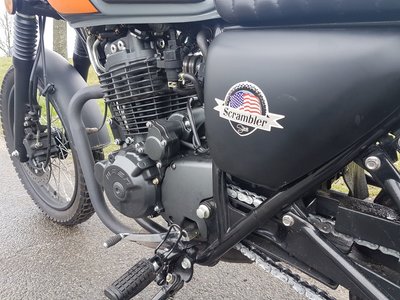 Mash Scrambler 400cc, 4500km, Year 2016