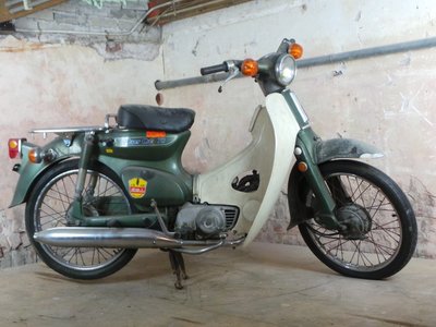 Fully restored! Honda C50 K1 Japanese, Nardo gray, 7359km